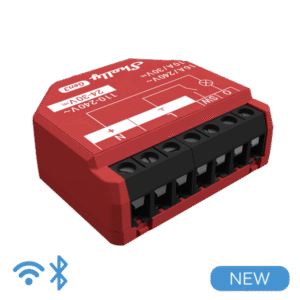 1. Relè con misurazione consumi e gestione Tapparelle